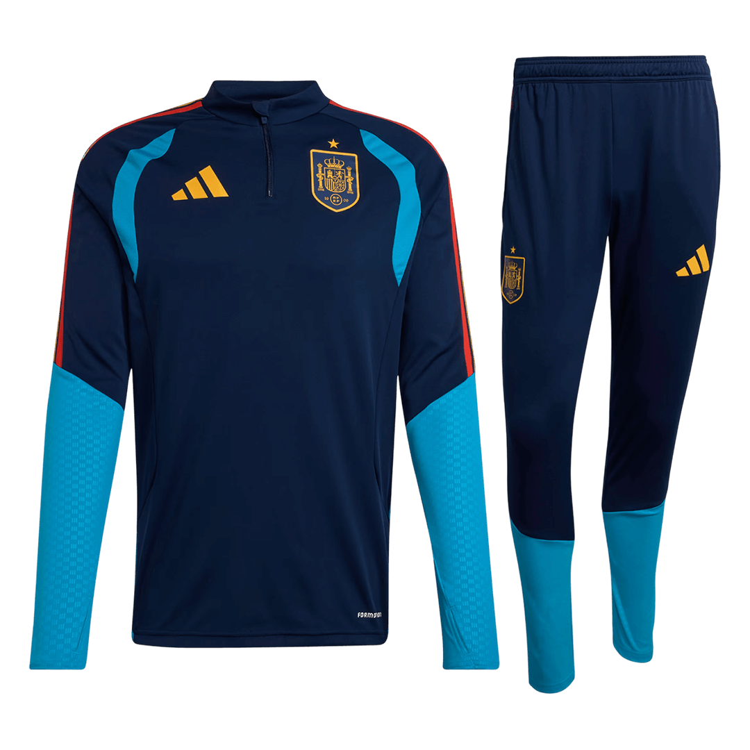 Spain 1/4 Zip Tracksuit 2026 Navy