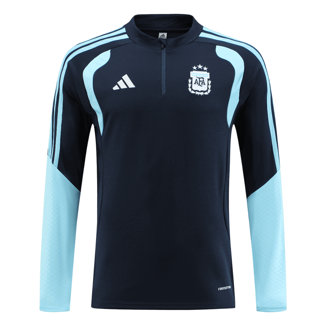 Argentina 1/4 Zip Tracksuit 2026 Navy
