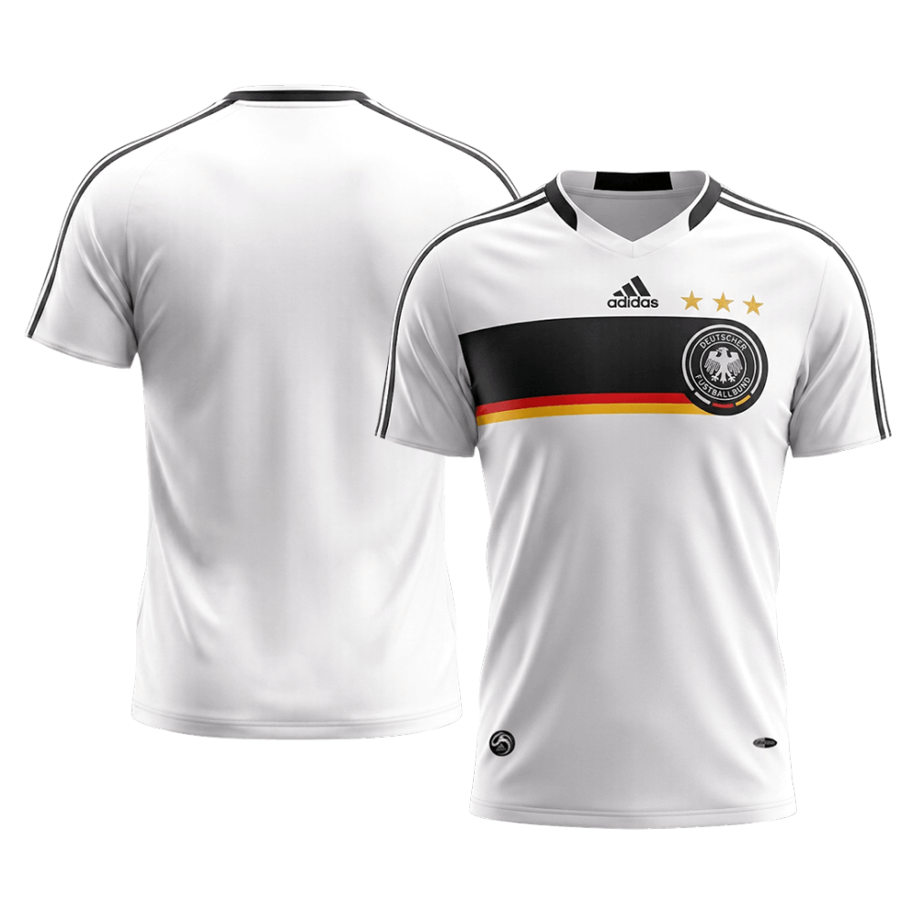 Retro Soccer Jersey Germany Home 2008