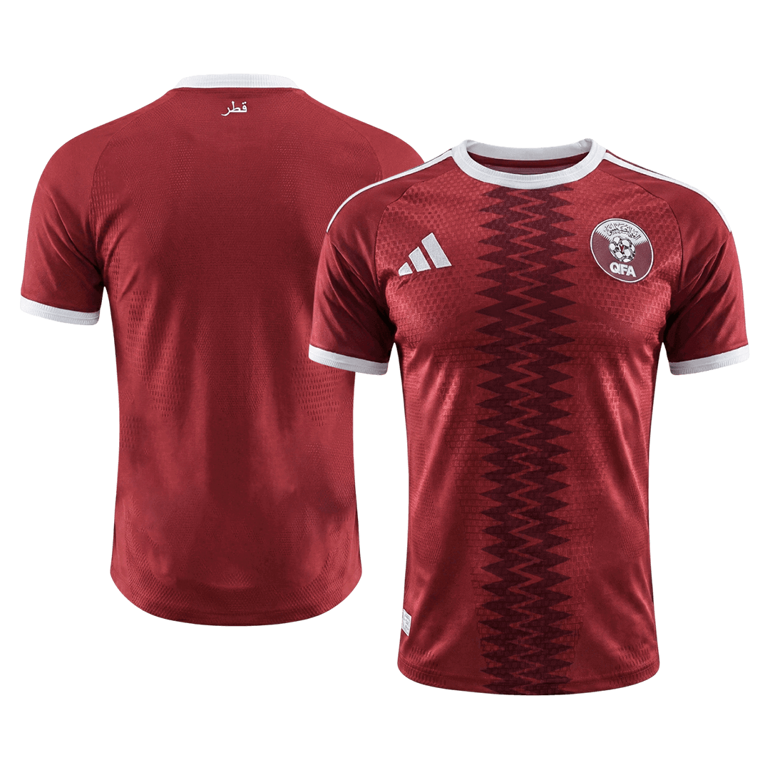 Qatar Home Player Version Jersey World Cup 2026