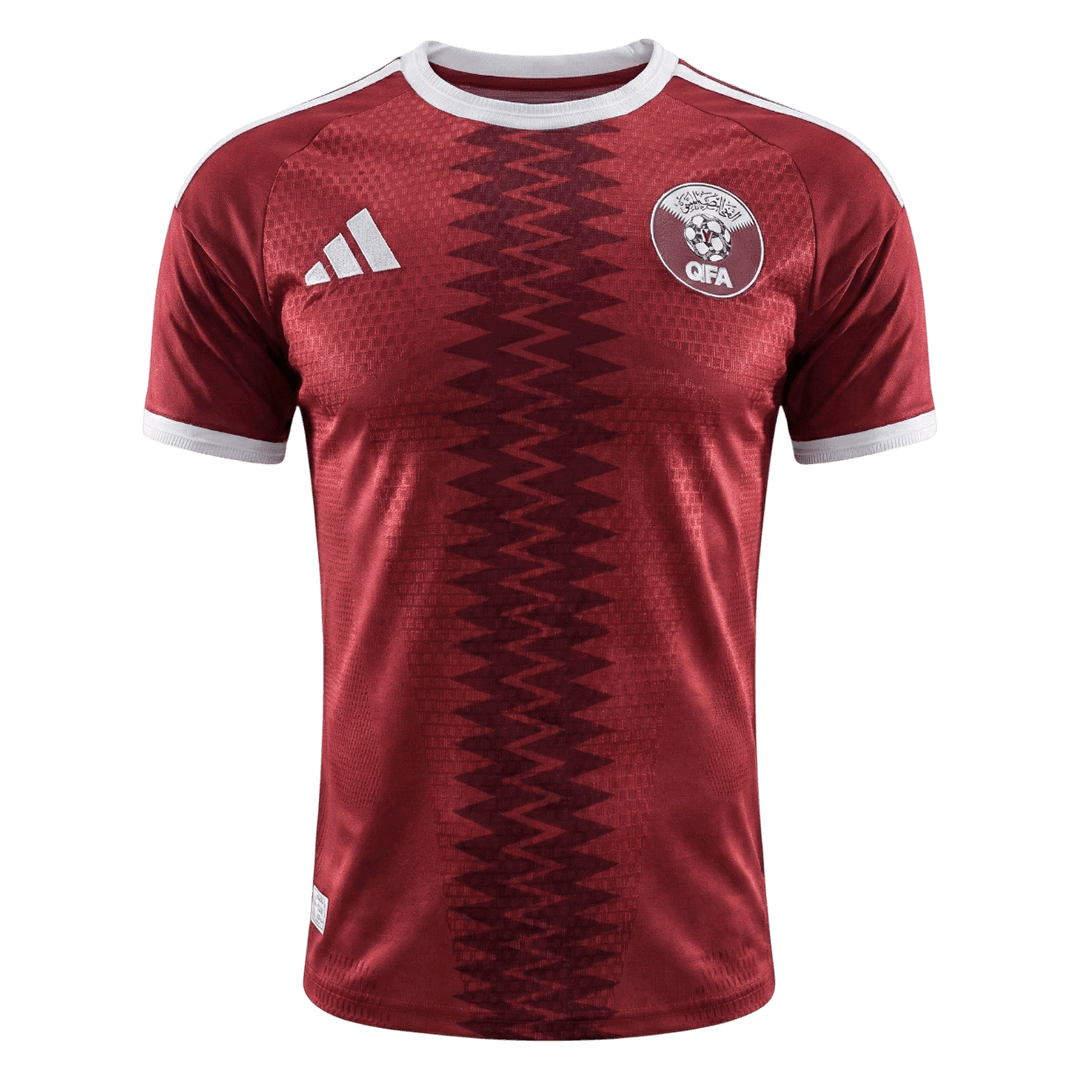 Qatar Home Player Version Jersey World Cup 2026