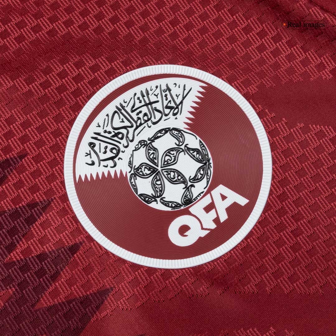 Qatar Home Player Version Jersey World Cup 2026