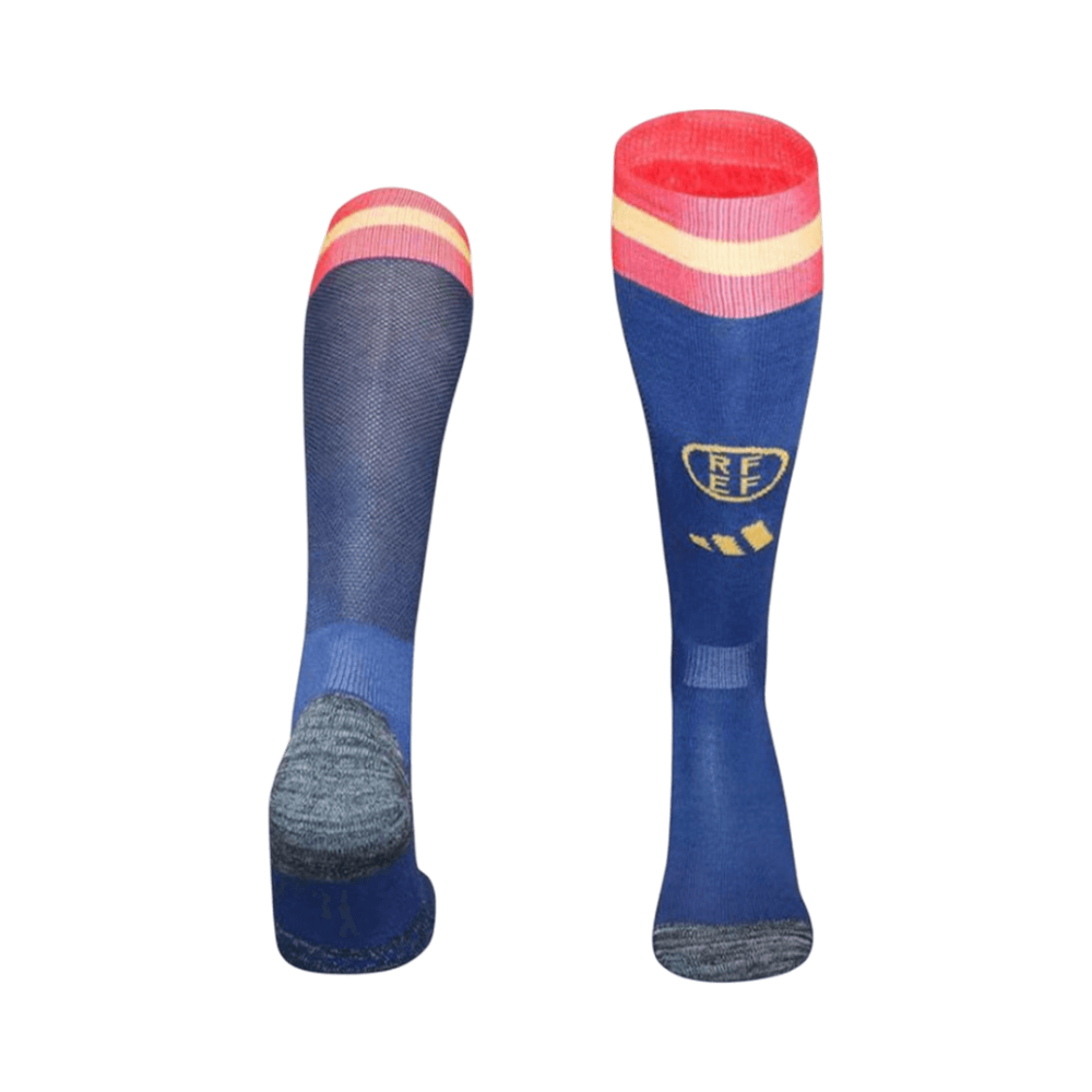 Spain Home Soccer Socks 2026