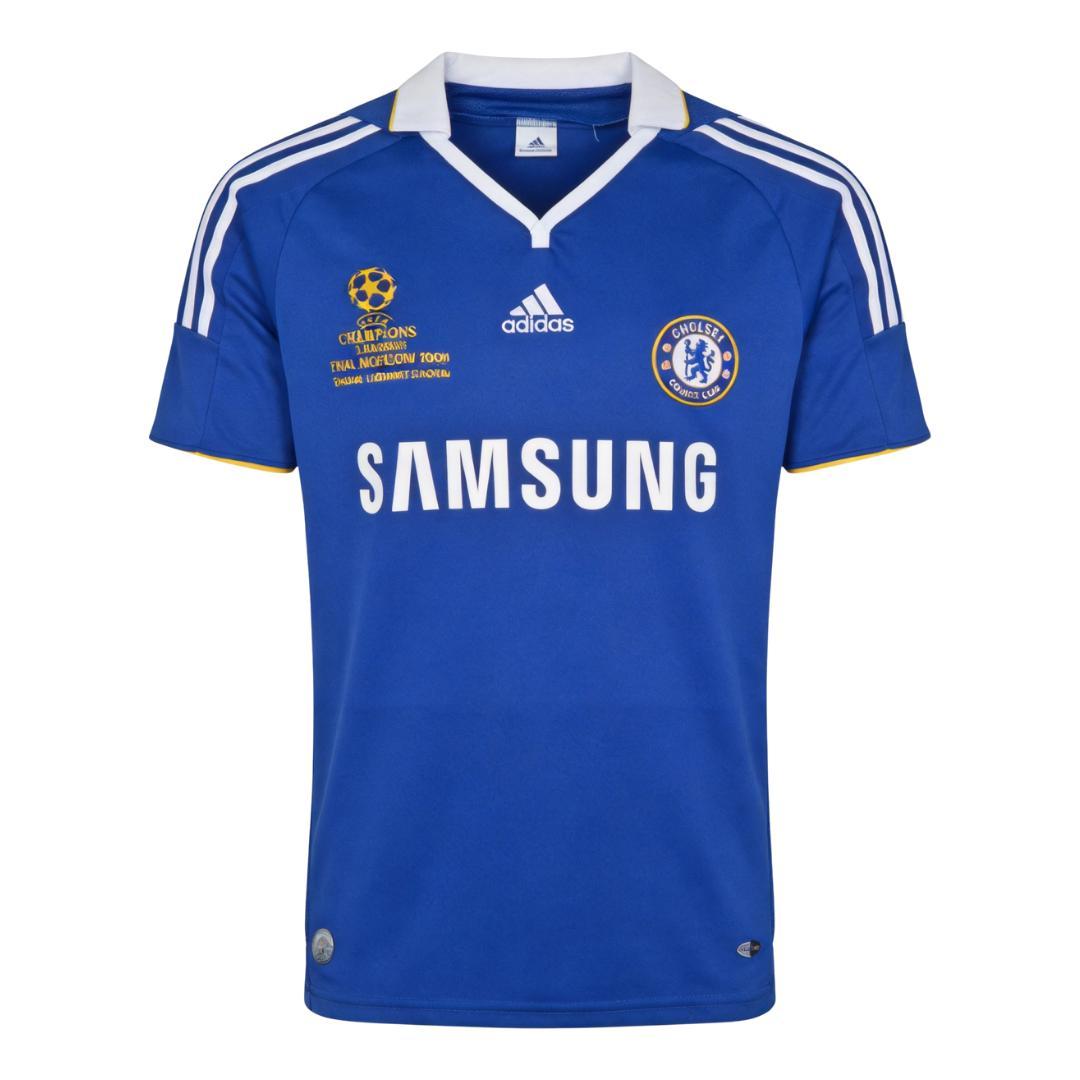 Retro Soccer Jersey Chelsea Home 2008 - UCL Final