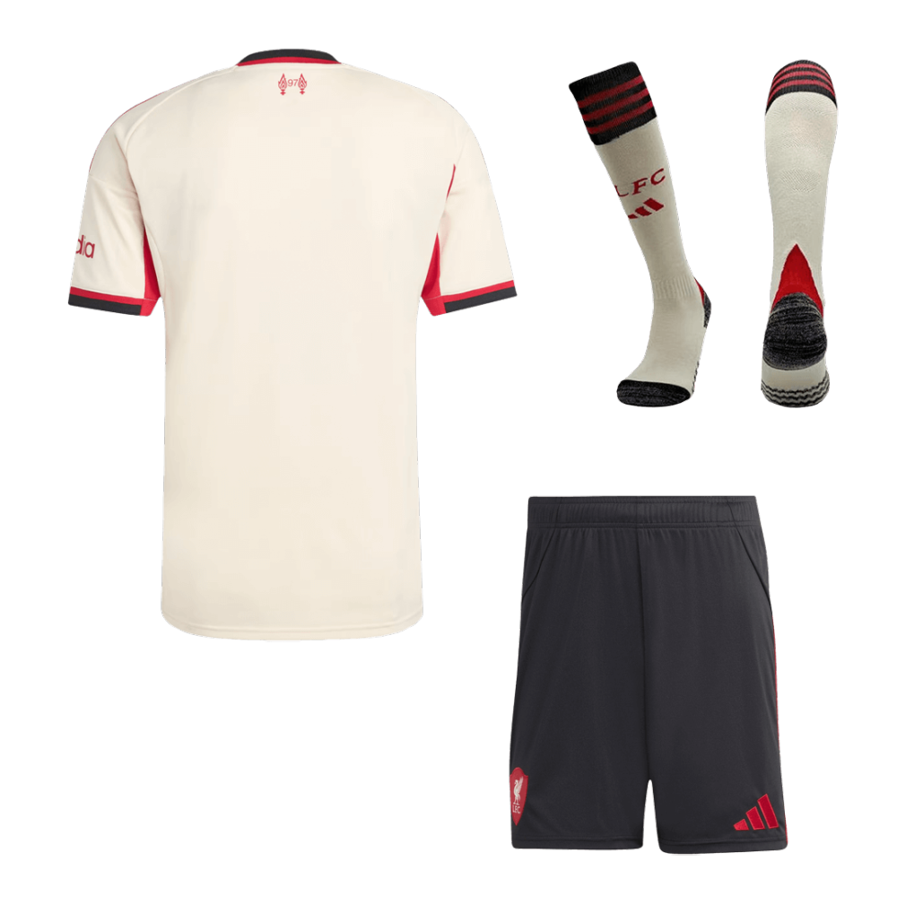Liverpool Away Jerseys Kit 2025/26