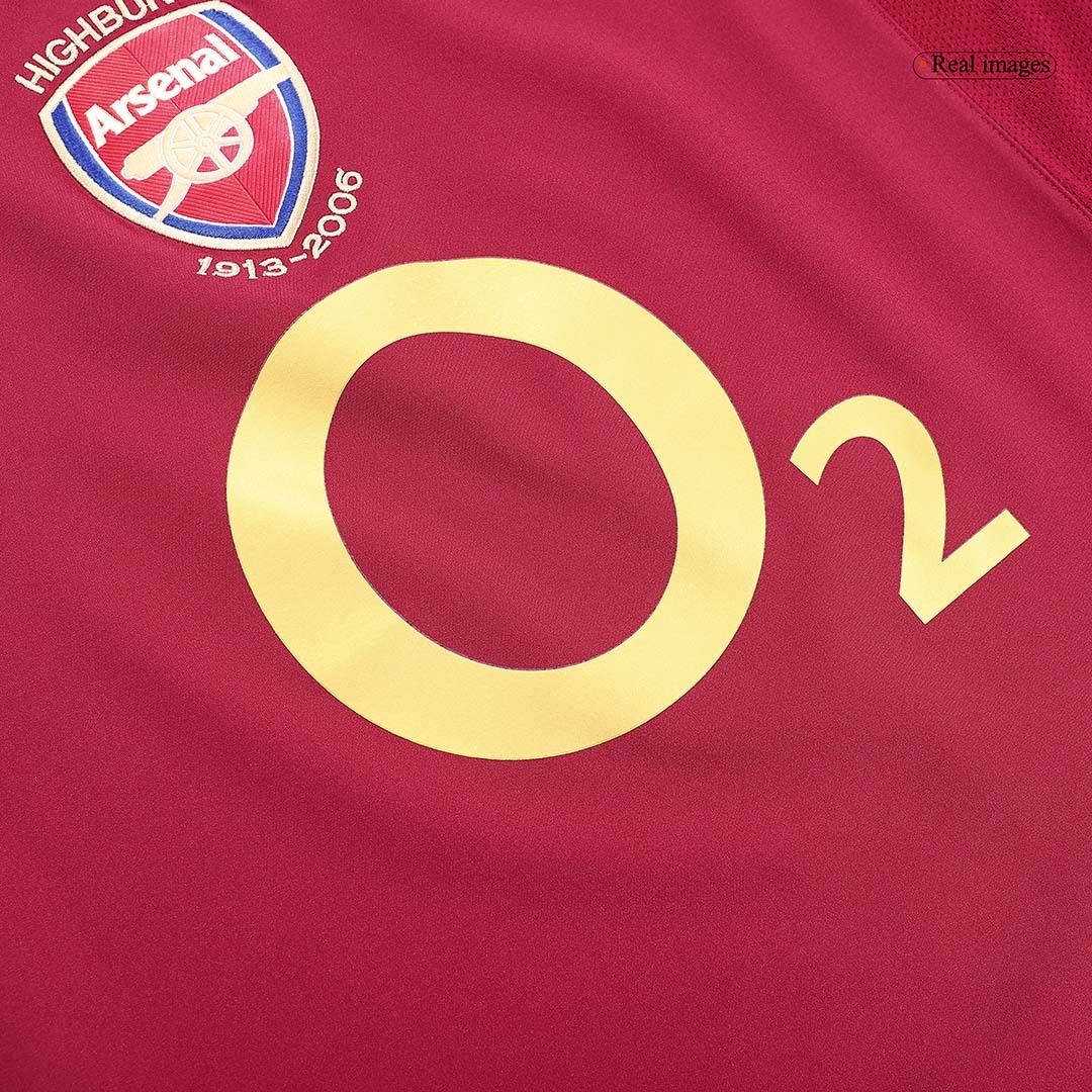 Retro Soccer Jersey Arsenal Home 2005/06