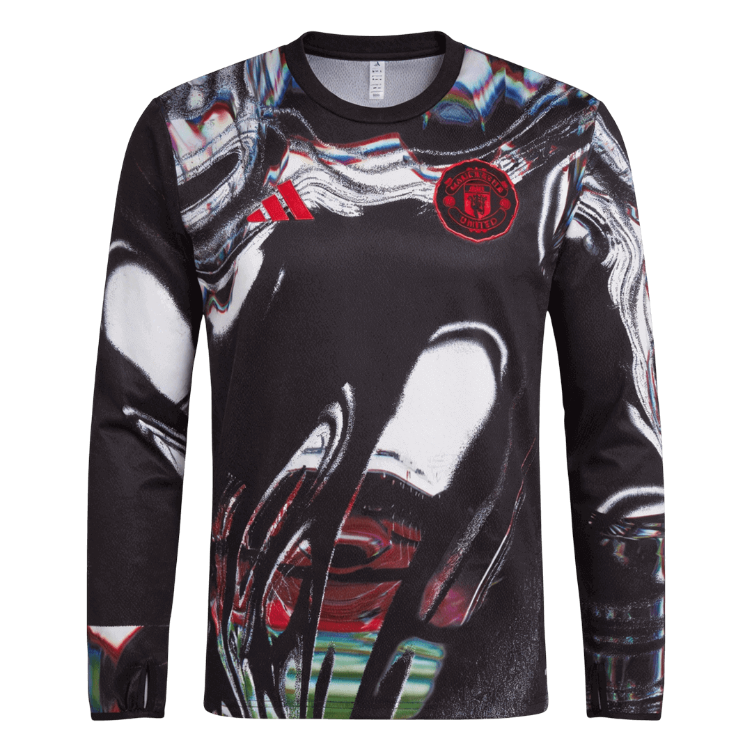 Manchester United Pre-Match Long Sleeve Jersey 2025/26