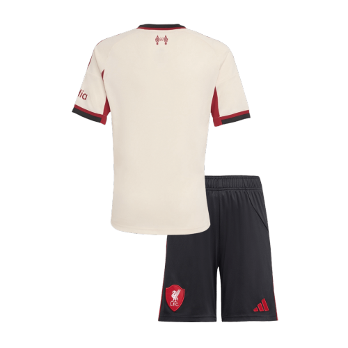 Liverpool Away Kids Soccer Jerseys Kit 2025/26