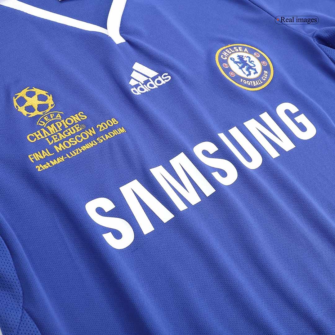 Retro Soccer Jersey Chelsea Home 2008 - UCL Final