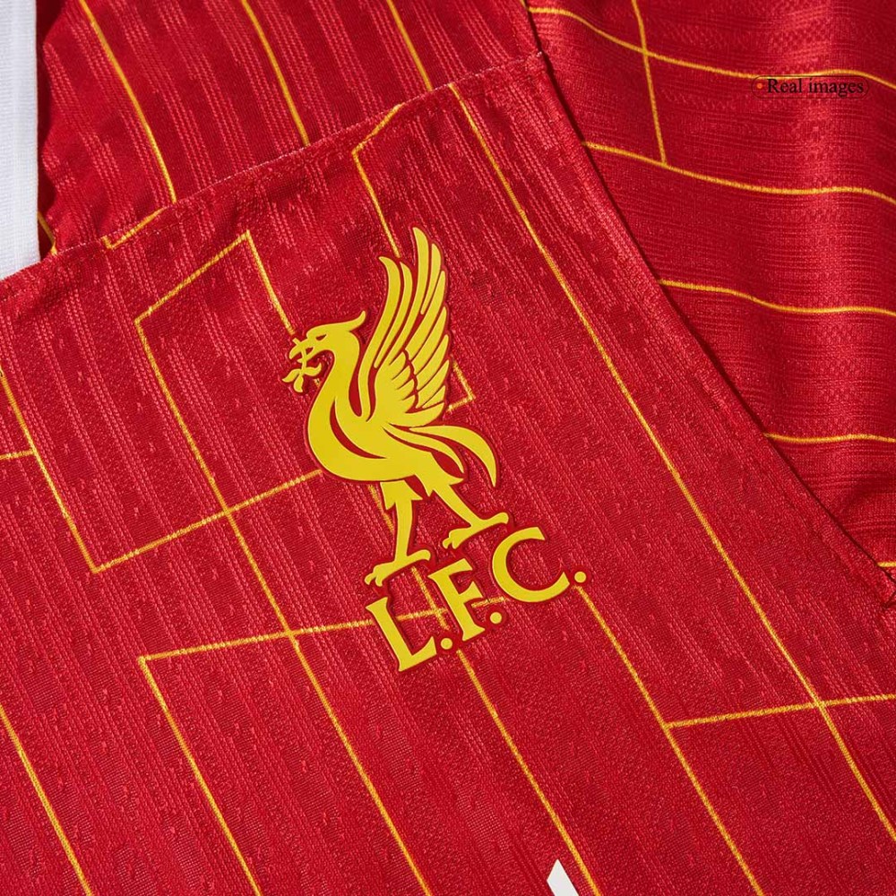 Liverpool Home Player Version Jersey CHAMPIONS 24/25