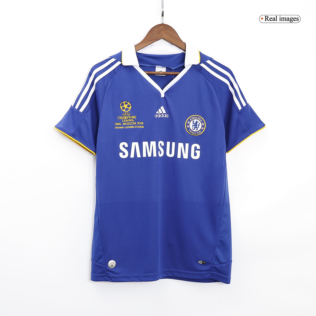Retro Soccer Jersey Chelsea Home 2008 - UCL Final