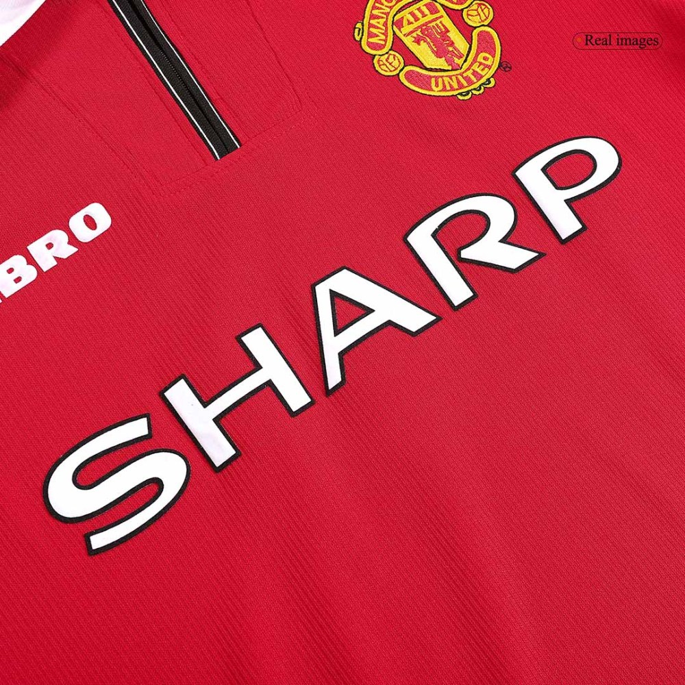 Retro Jersey Manchester United Home Long Sleeve 1998/99
