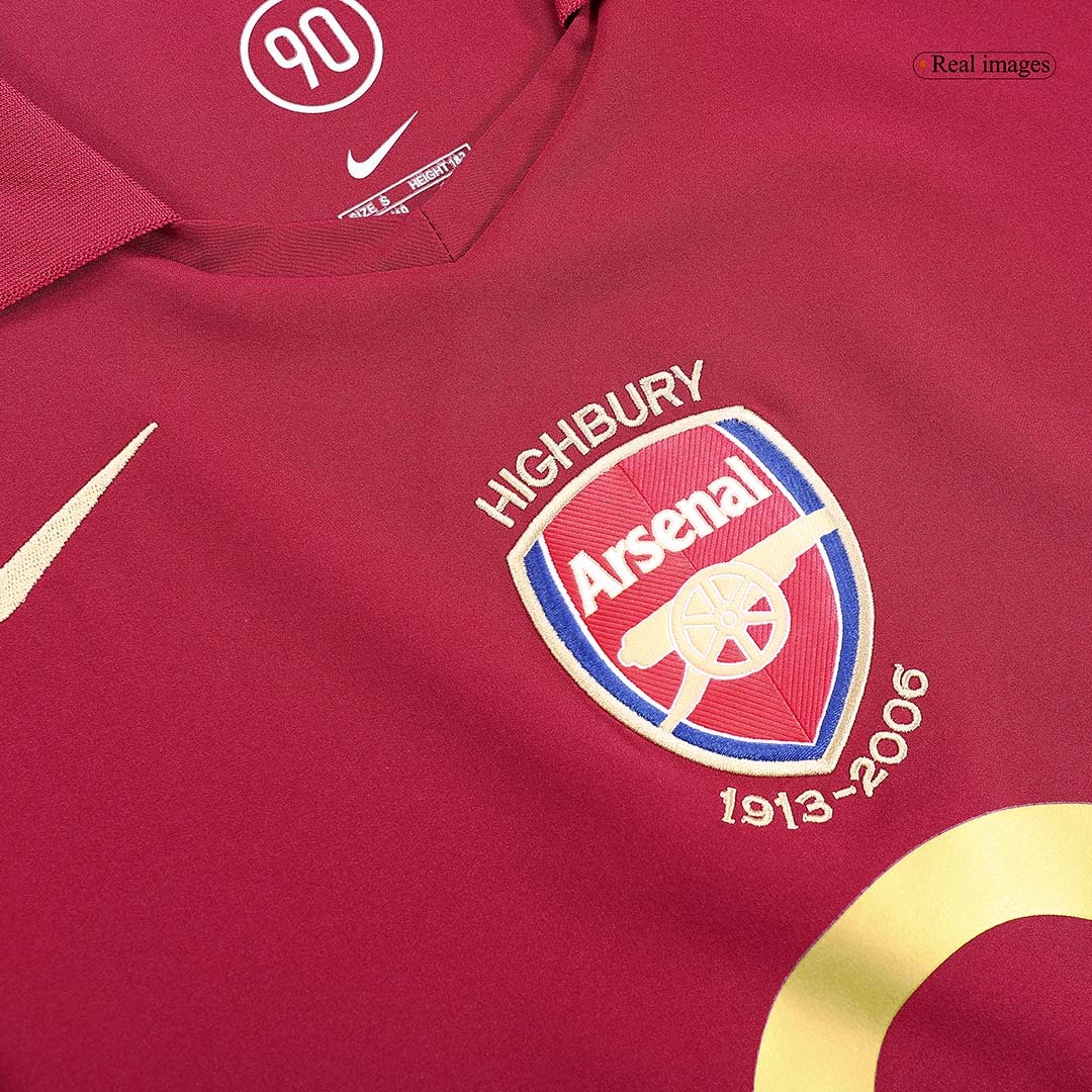 Retro Soccer Jersey Arsenal Home 2005/06