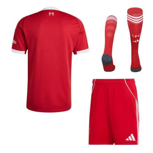 Liverpool Home Jerseys Full Kit 2025/26