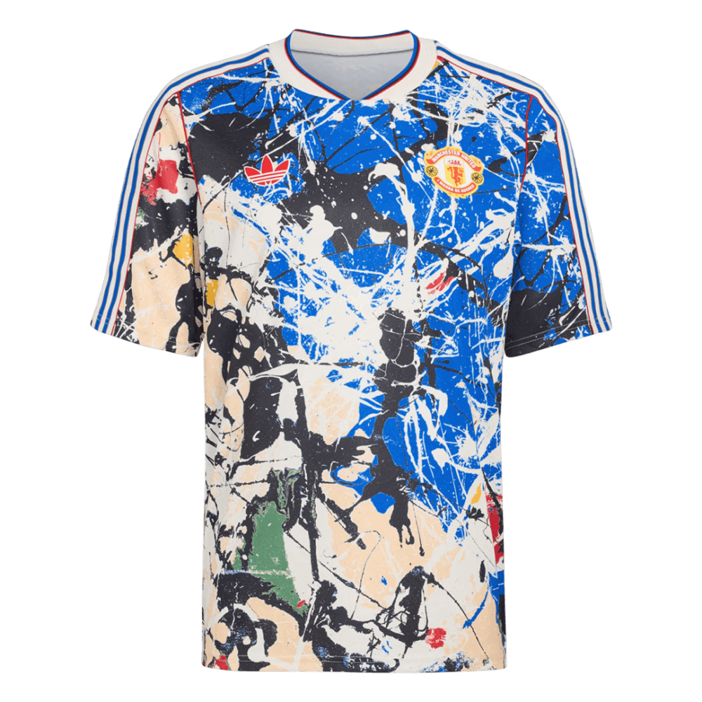 Manchester United Pre-Match Soccer Jersey 2025/26 Blue