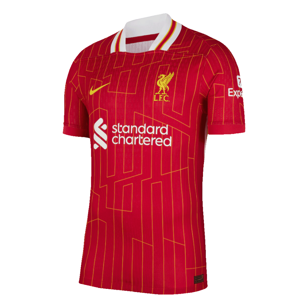 Liverpool Home Player Version Jersey CHAMPIONS 24/25