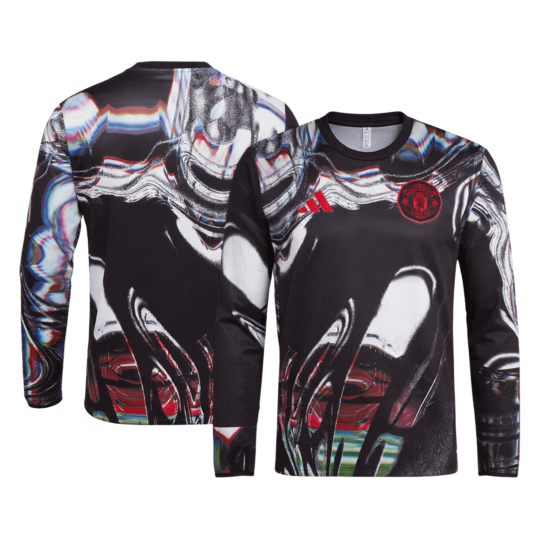 Manchester United Pre-Match Long Sleeve Jersey 2025/26