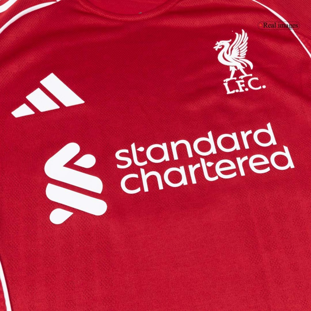 Liverpool Home Player Version Jersey 2025/26