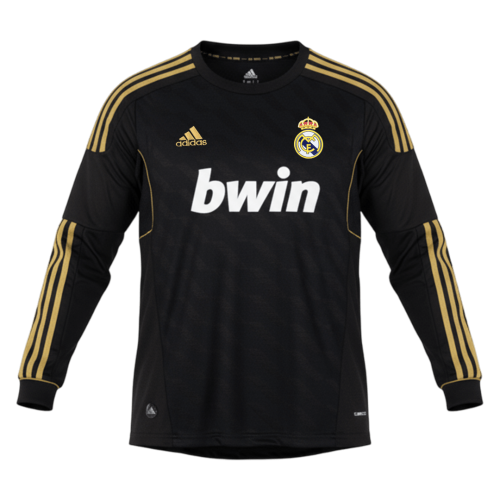 Retro Soccer Jersey Real Madrid Away Long Sleeve 2011/12