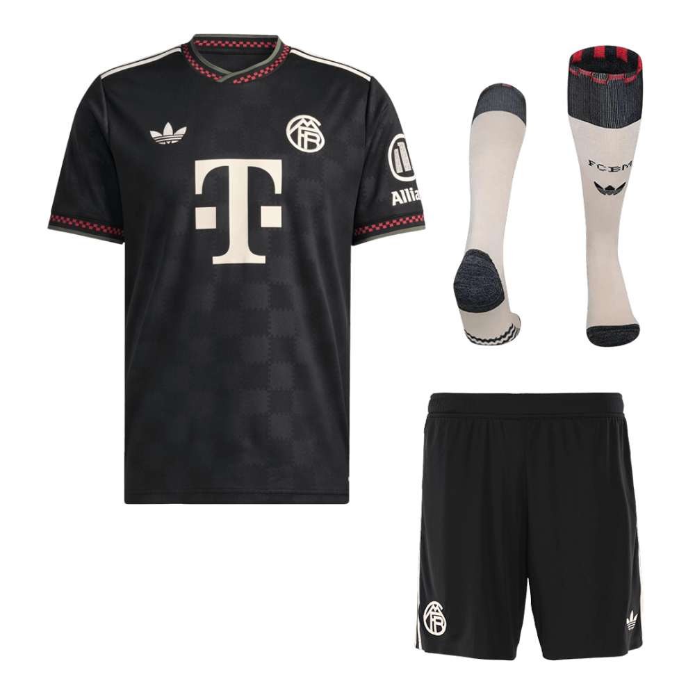 Bayern Munich Third Away Jerseys Full Kit 2025/26