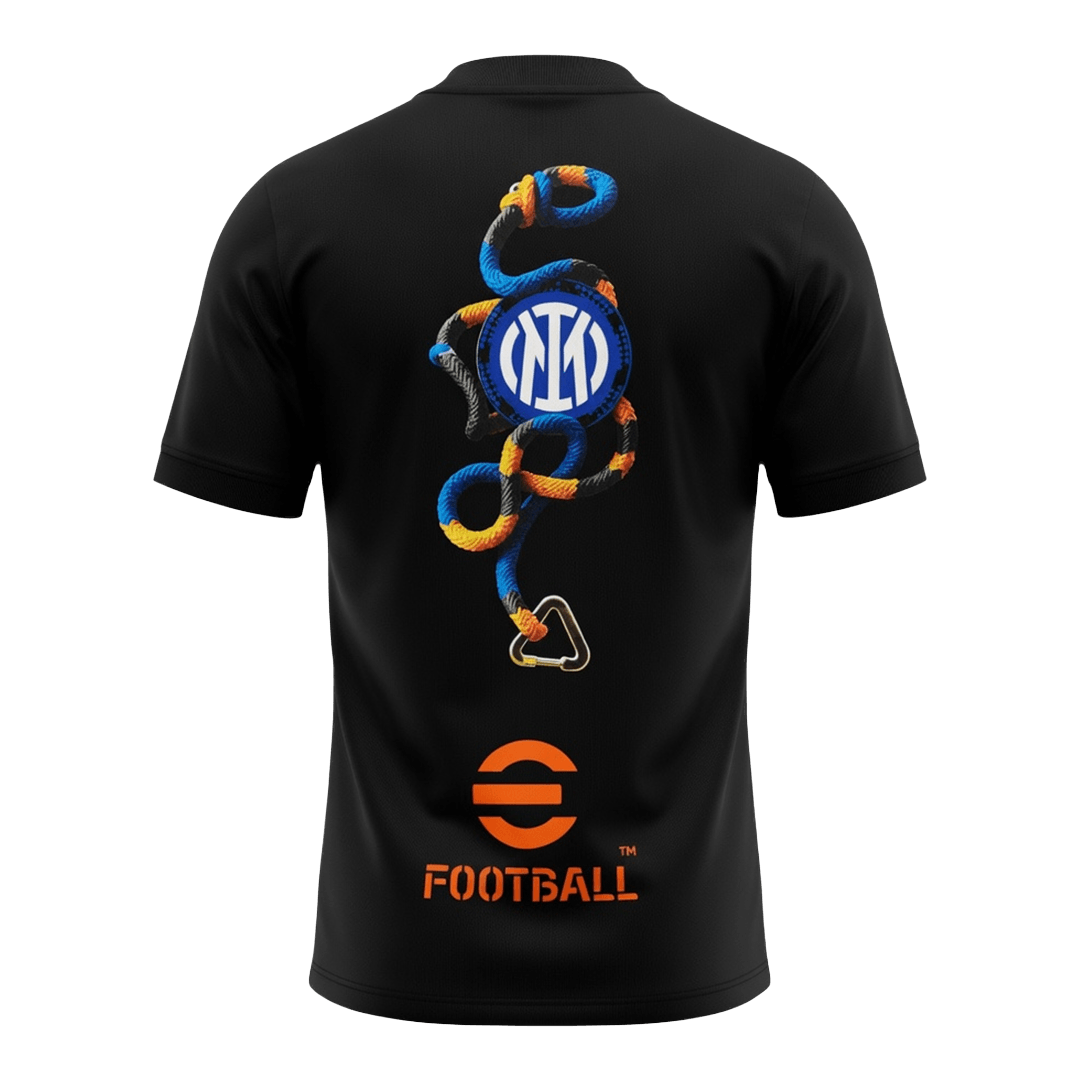 Inter Milan Pre-Match Soccer Jersey 2025/26 Black