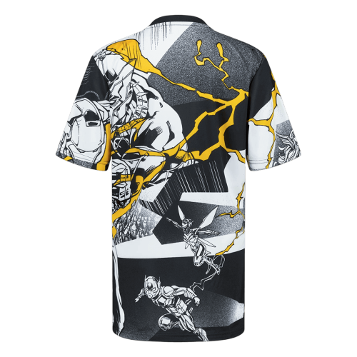 Real Madrid X Marvel Jersey 2025/26 Black&White