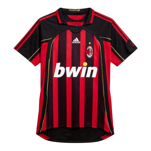 Retro Soccer Jersey MALDINI #3 AC Milan Home 2006/07