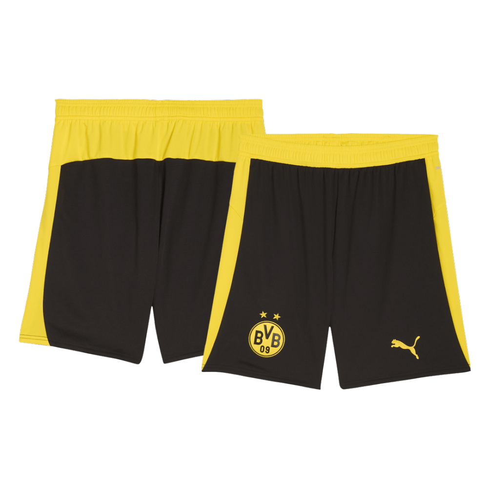 Borussia Dortmund Home Soccer Shorts 2025/26