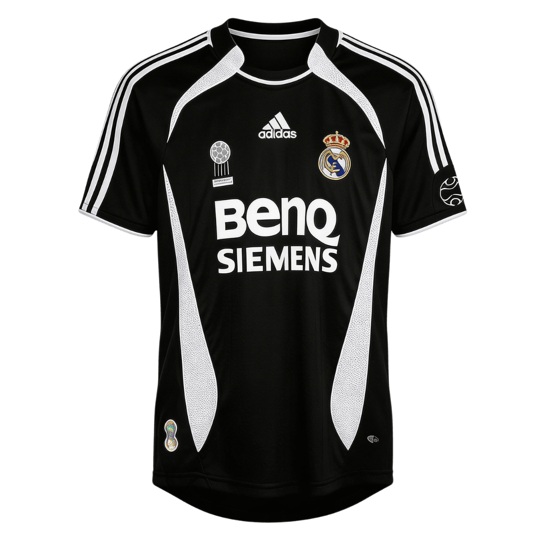 Retro Soccer Jersey Real Madrid Away 2006/07