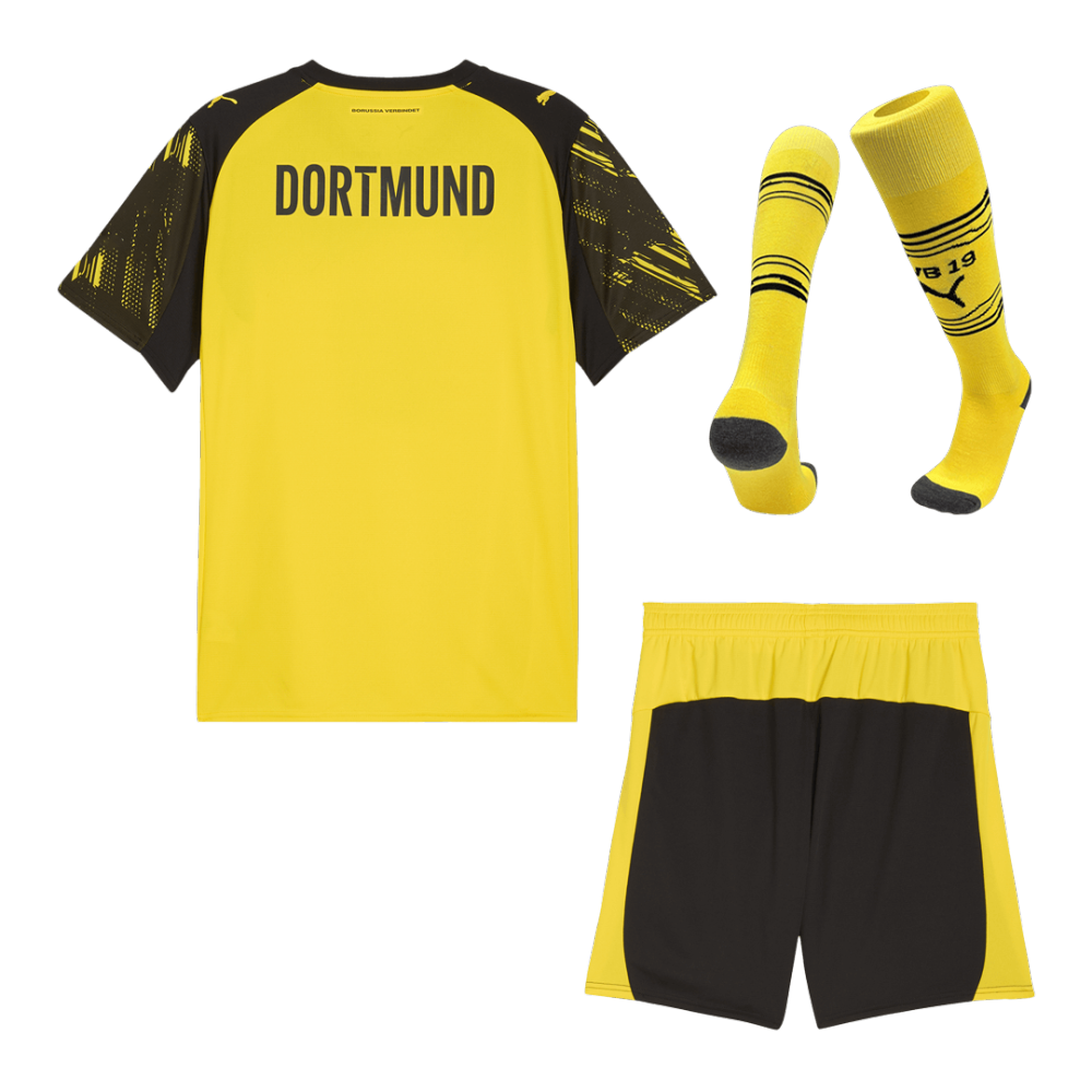 Borussia Dortmund Home Jerseys Full Kit 2025/26
