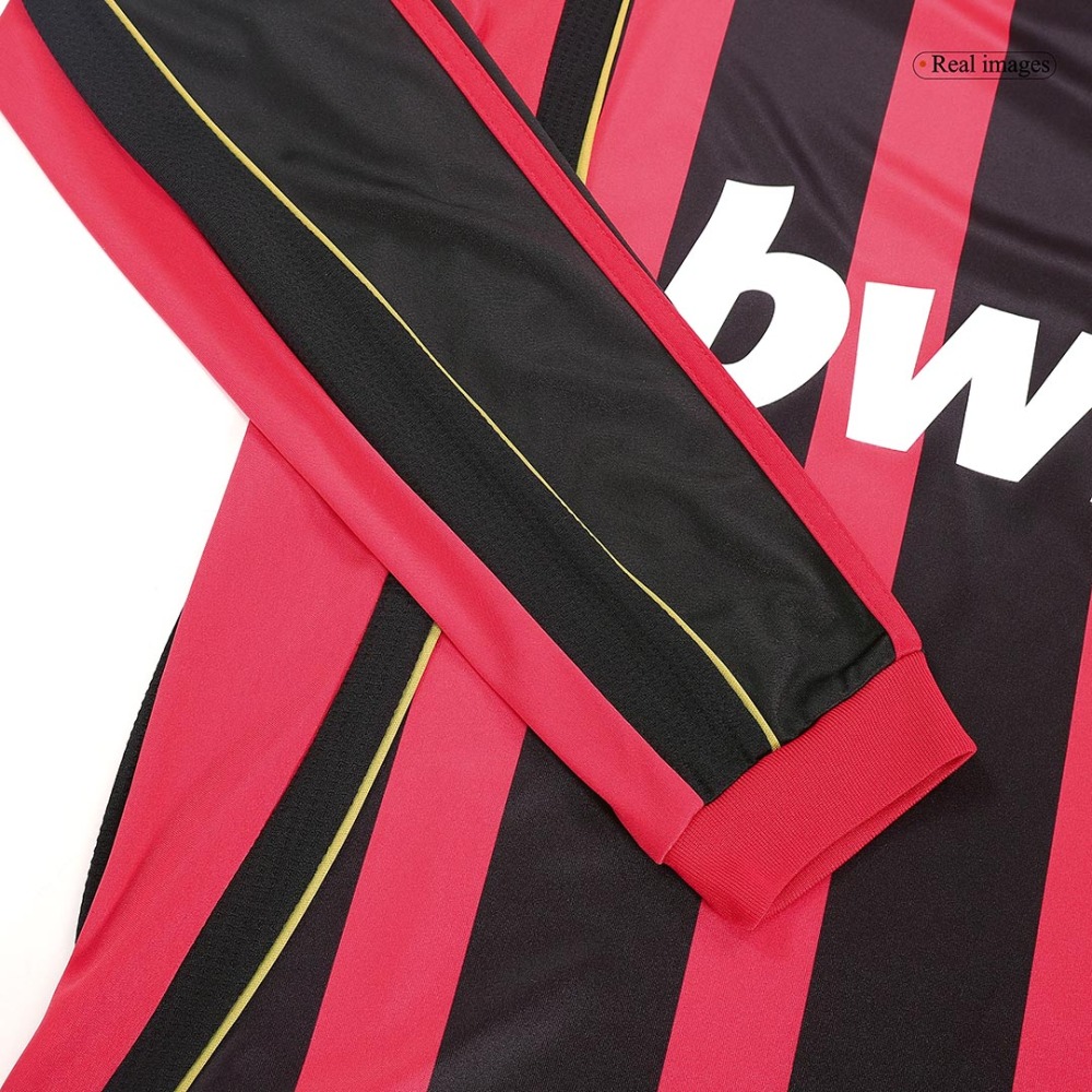 Retro Soccer Jersey AC Milan Home Long Sleeve 2006/07