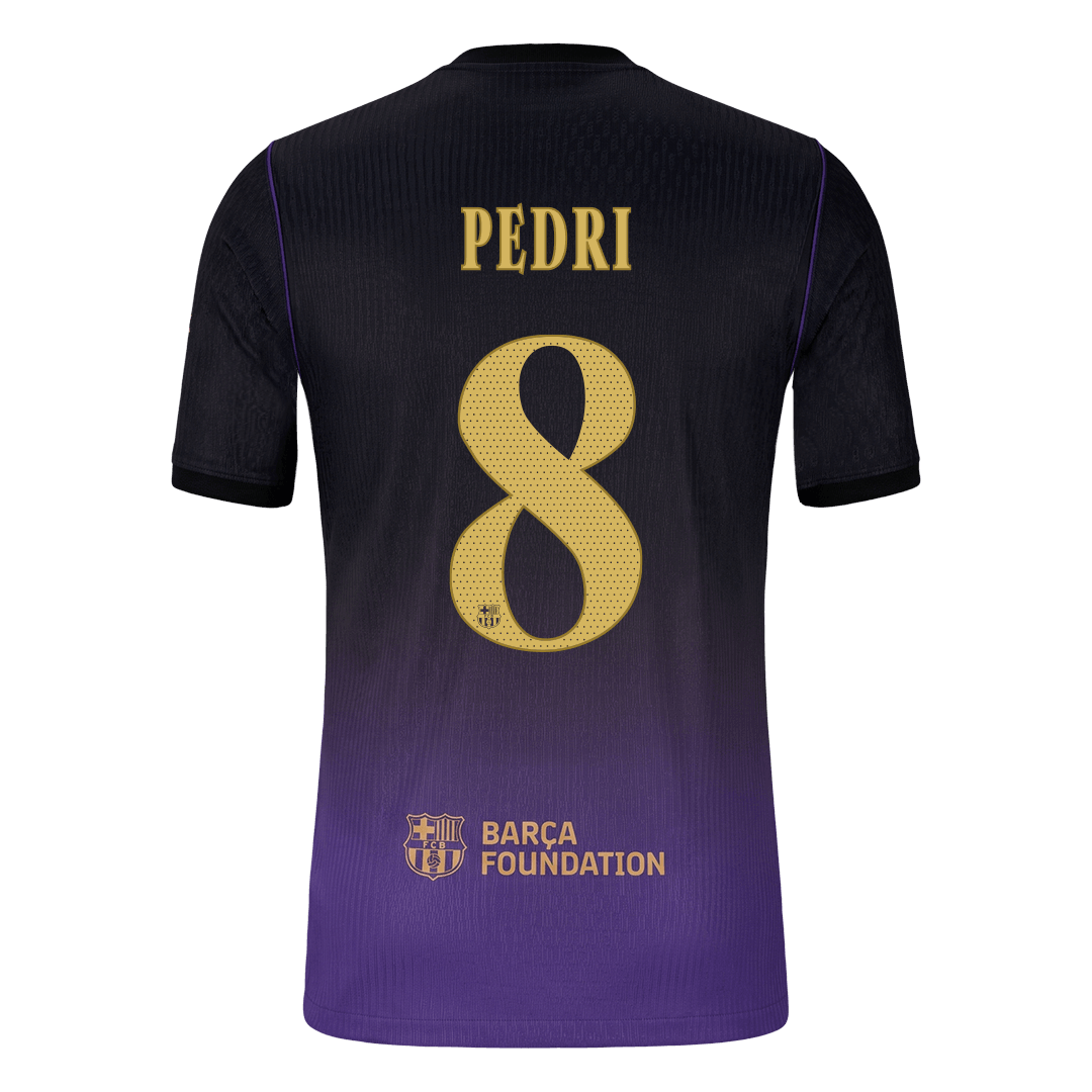 PEDRI #8 Barcelona Away Player Version Jersey 2026/27 - UCL