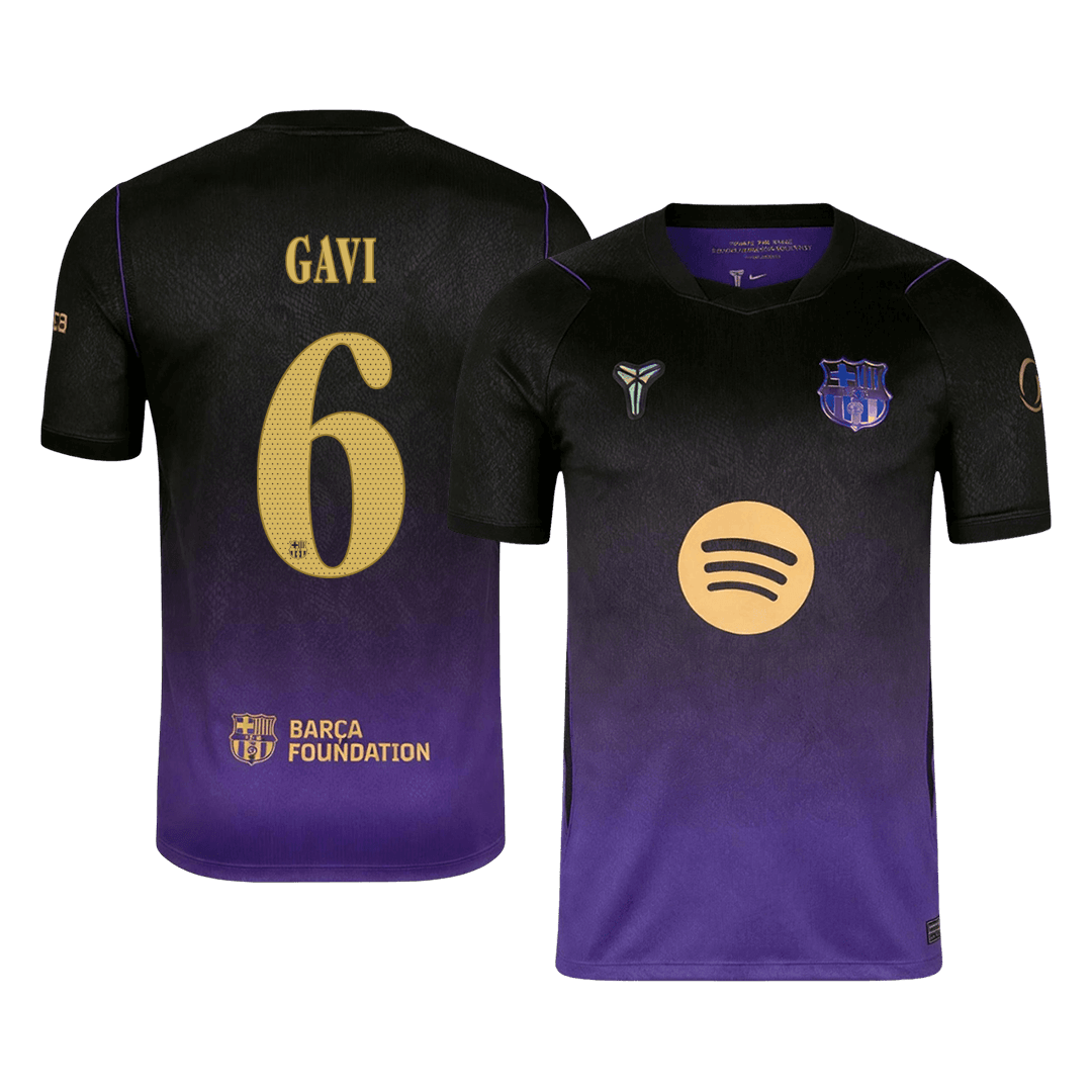 GAVI #6 Barcelona Away Soccer Jersey 2026/27 -UCL