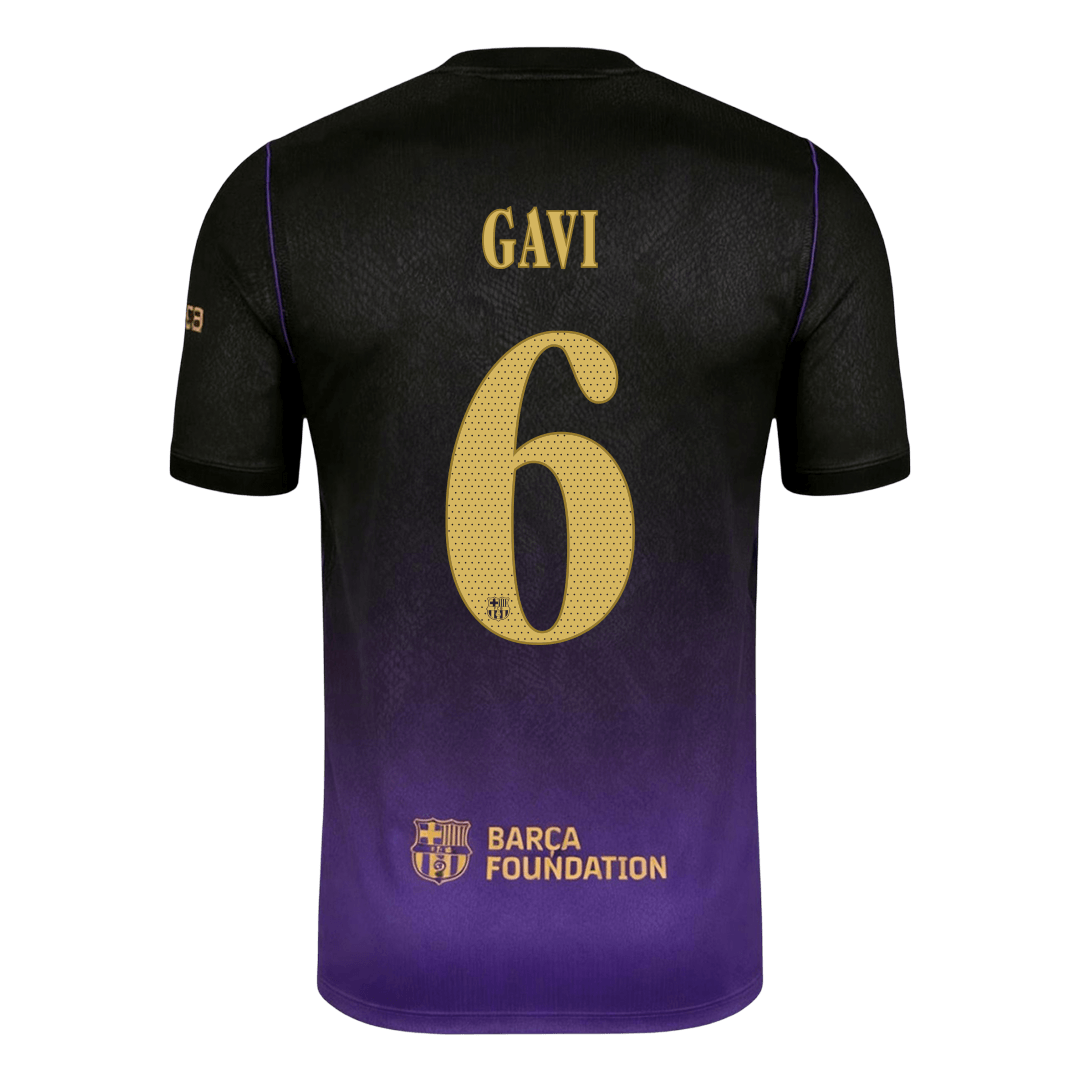 GAVI #6 Barcelona Away Soccer Jersey 2026/27 -UCL