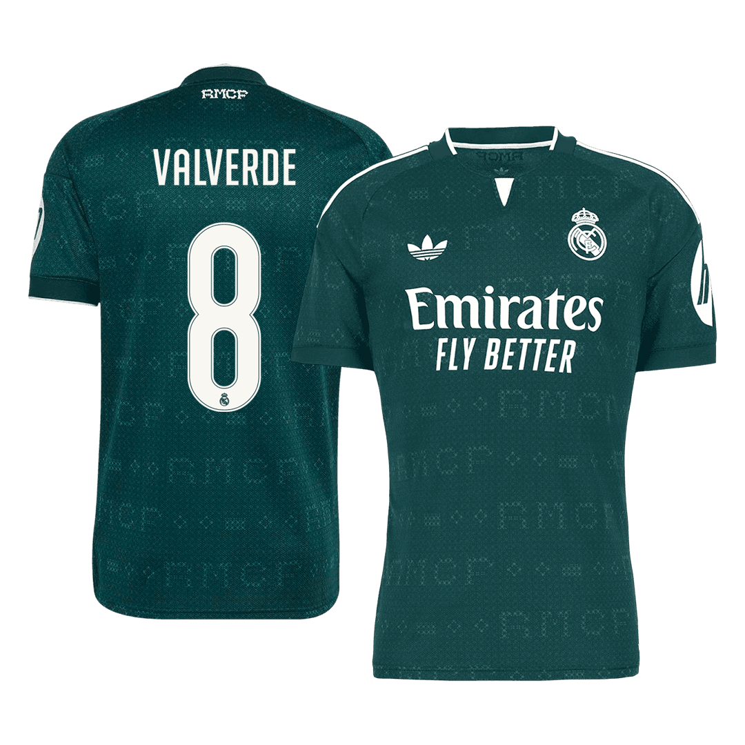VALVERDE #8 Real Madrid Away Soccer Jersey 2026/27