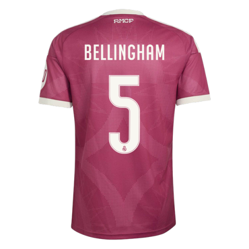 BELLINGHAM #5 Real Madrid Third Soccer Jersey 2026/27