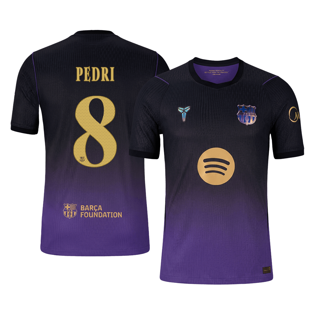 PEDRI #8 Barcelona Away Player Version Jersey 2026/27 - UCL