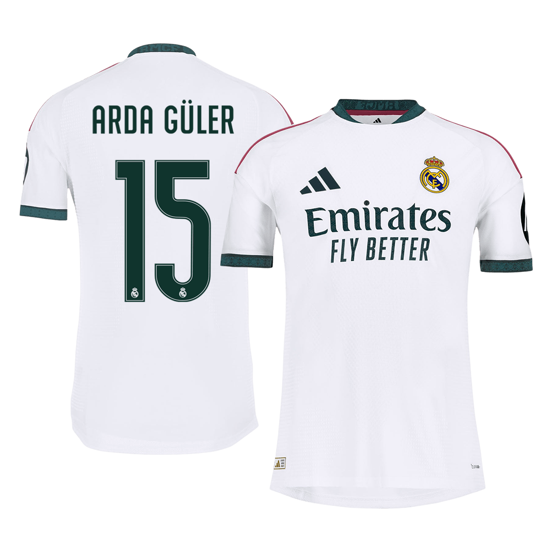 ARDA GÜLER #15 Real Madrid Home Player Version Jersey 2026/27
