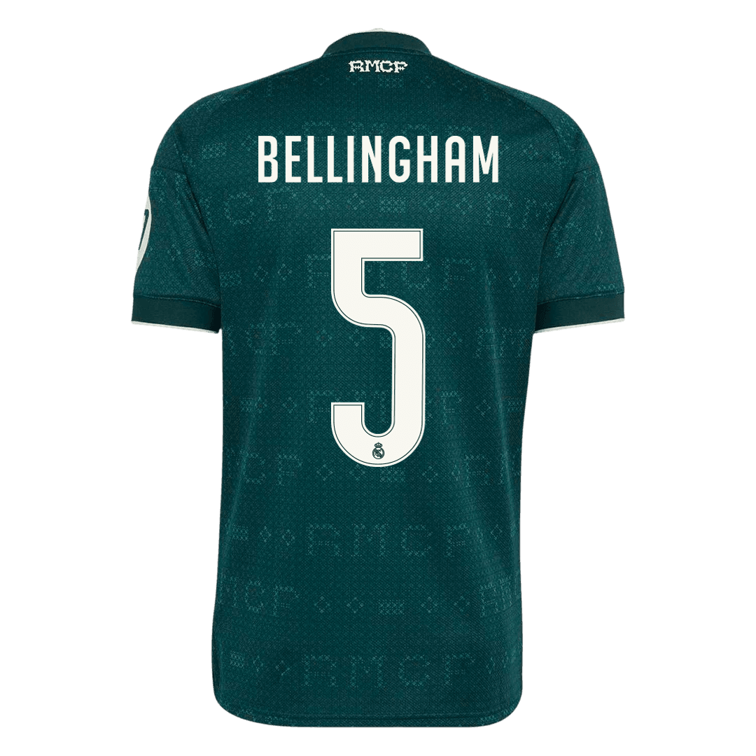 BELLINGHAM #5 Real Madrid Away Soccer Jersey 2026/27