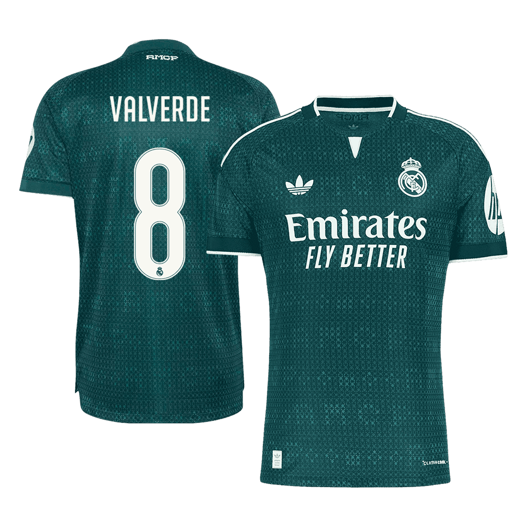 VALVERDE #8 Real Madrid Away Player Version Jersey 2026/27