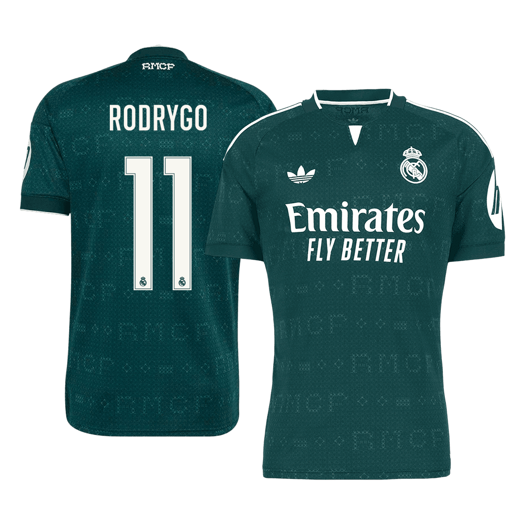 RODRYGO #11 Real Madrid Away Soccer Jersey 2026/27