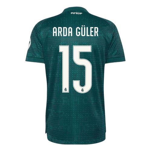 ARDA GÜLER #15 Real Madrid Away Player Version Jersey 2026/27