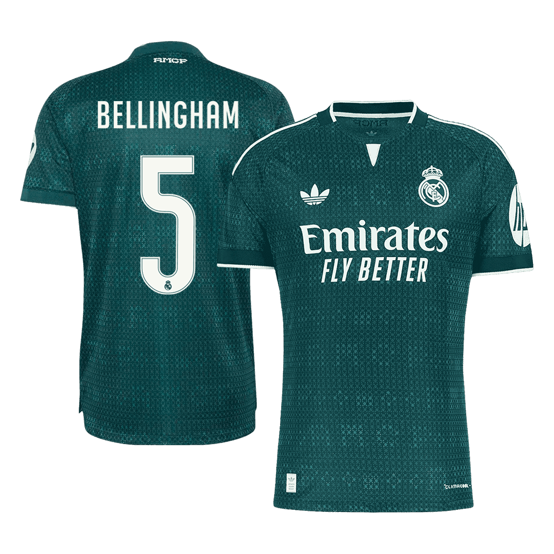 BELLINGHAM #5 Real Madrid Away Player Version Jersey 2026/27