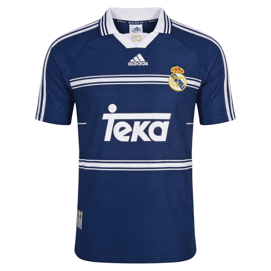 Retro Soccer Jersey Real Madrid Away 1998/99