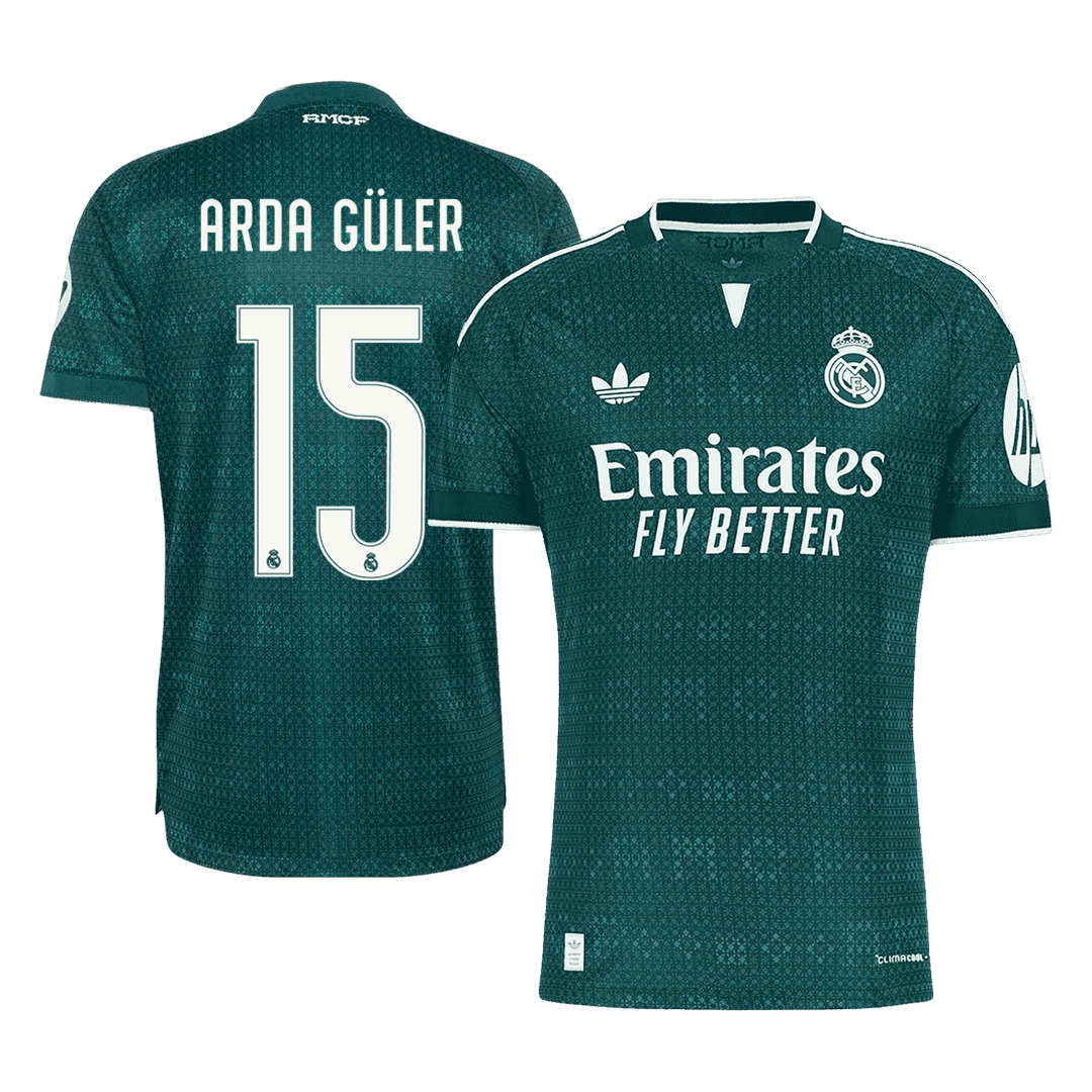 ARDA GÜLER #15 Real Madrid Away Player Version Jersey 2026/27