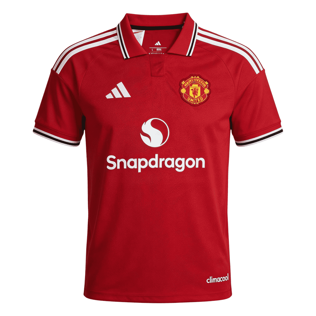 B.FERNANDES #8 Manchester United Home Soccer Jersey 2026/27