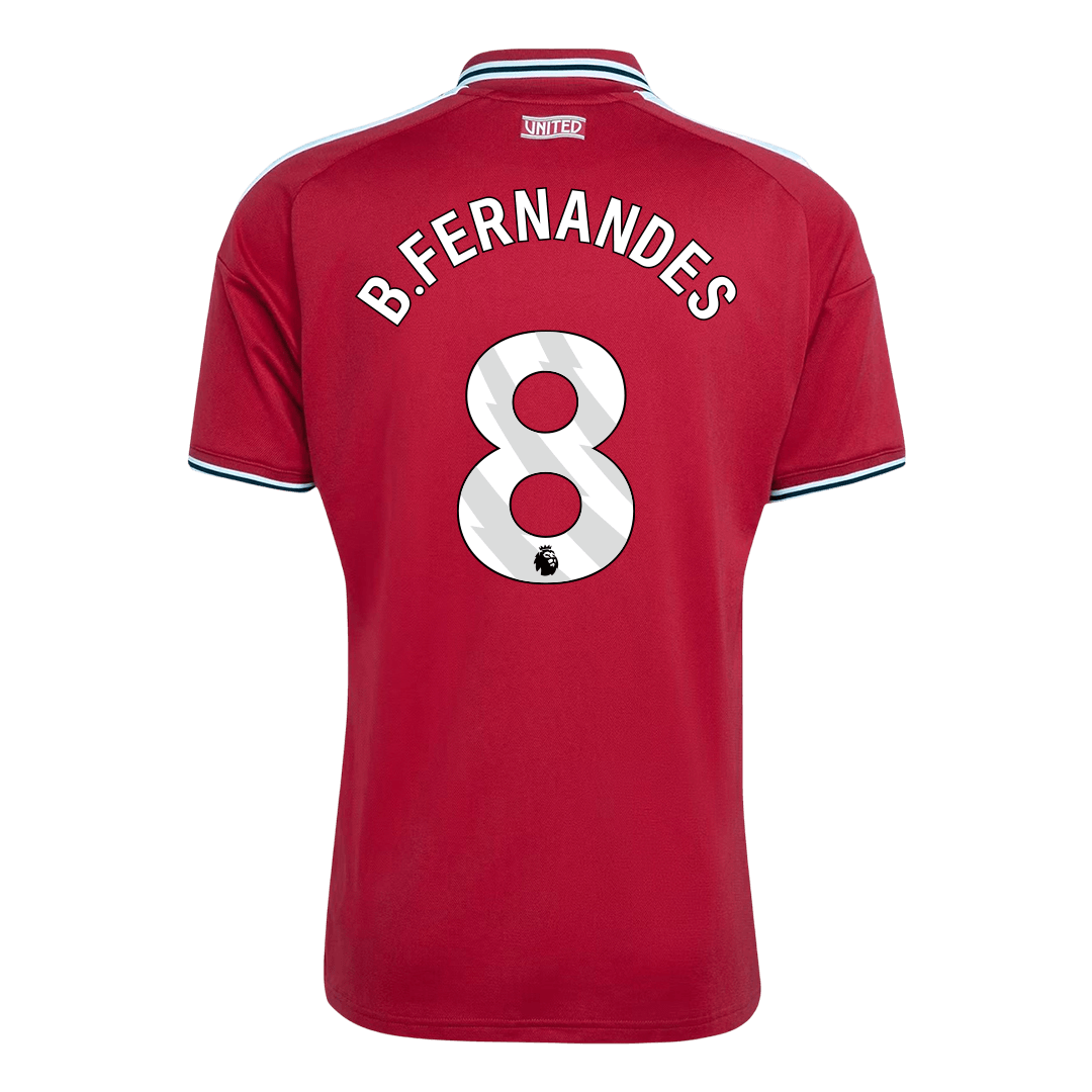B.FERNANDES #8 Manchester United Home Soccer Jersey 2026/27