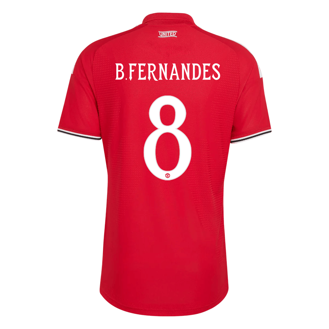 B. FERNANDES #8 Manchester United Home Player Version Jersey 2026/27 - UCL