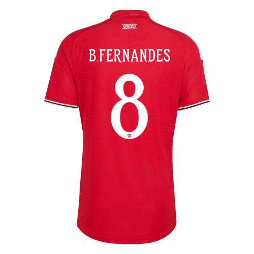 B. FERNANDES #8 Manchester United Home Player Version Jersey 2026/27 - UCL