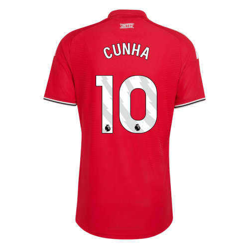 CUNHA #10 Manchester United Home Player Version Jersey 2026/27